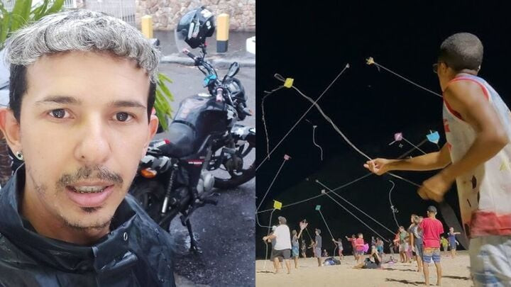 Auriel thiệt mạng vì vướng vào một sợi dây diều bị đứt, rơi giữa đường.