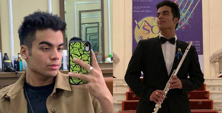 Cậu không từ bỏ đam mê với âm nhạc.