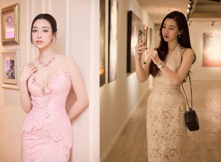 Đỗ Mỹ Linh giờ sở hữu nhiều bộ sưu tập đắt tiền.