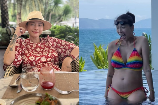 Ngô Thanh Vân thay đổi 1 điểm trên gương mặt khi mang thai ở tháng thứ 6