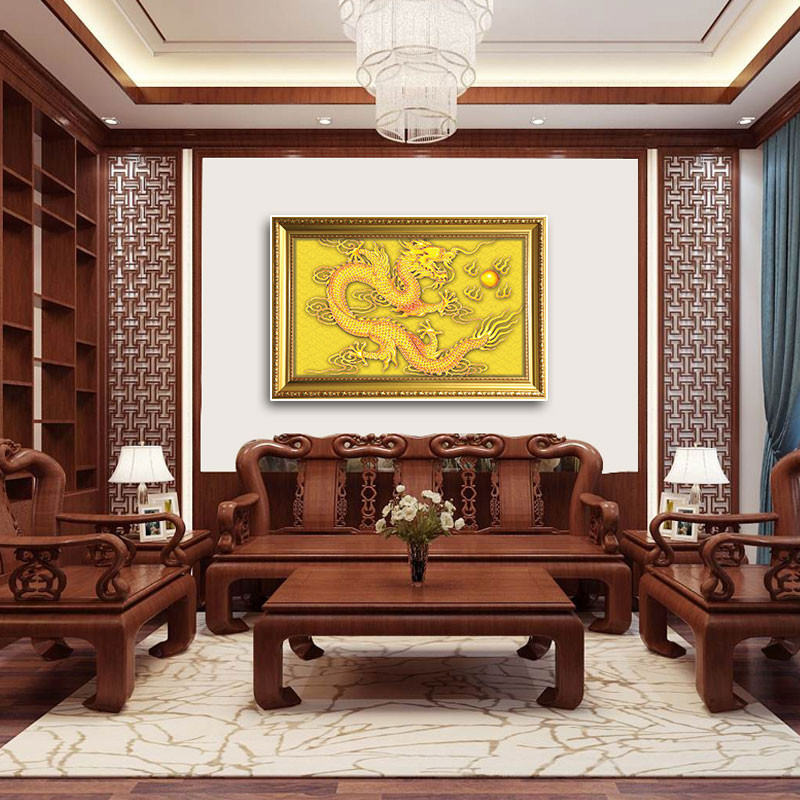 Tranh phong thủy phòng khách: Nên và không nên- Ảnh 2.