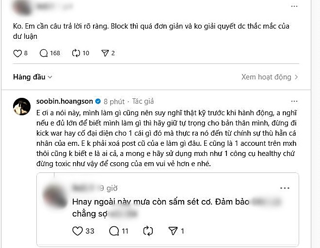Soobin Bức Xúc, Đáp Trả Antifan Gay Gắt 4 Soobin Bức Xúc Đáp Trả Antifan Gay Gắt