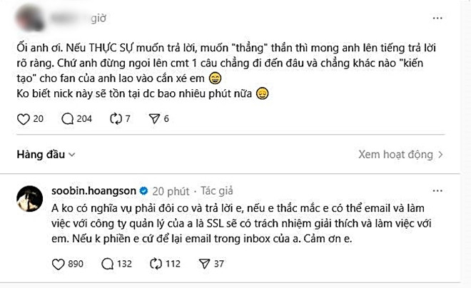Soobin Bức Xúc, Đáp Trả Antifan Gay Gắt 5 Soobin Bức Xúc Đáp Trả Antifan Gay Gắt