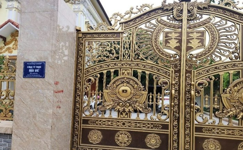 Công ty TNHH Hải Bé đặt trụ sở tại ngôi nhà bố mẹ và vợ con Hải đang ở (tại thôn Thành Tây, xã Văn Phú).