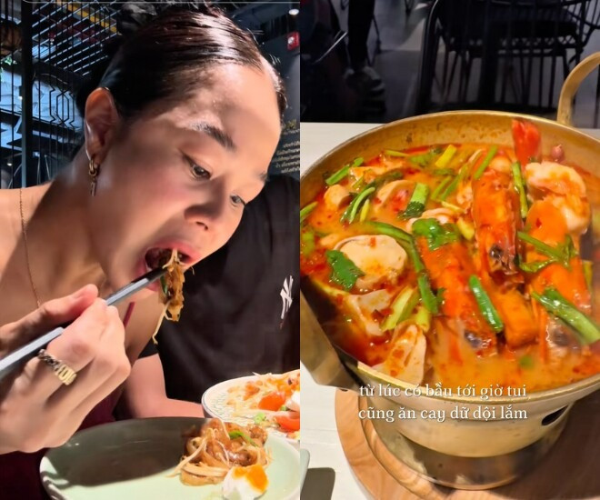 Cô giáo Hà Hồ bầu 8 tháng vẫn oằn người tập yoga chạy bộ gây tranh cãi