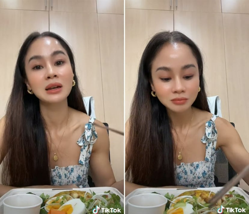 Cô giáo Hà Hồ bầu 8 tháng vẫn oằn người tập yoga chạy bộ gây tranh cãi