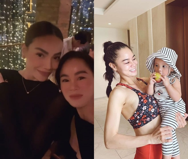 Cô giáo Hà Hồ bầu 8 tháng vẫn oằn người tập yoga chạy bộ gây tranh cãi