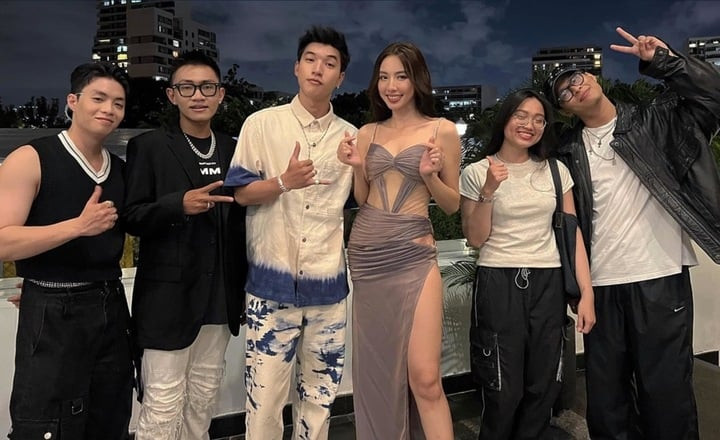 Hieuthuhai và Thuỳ Tiên cũng từng được