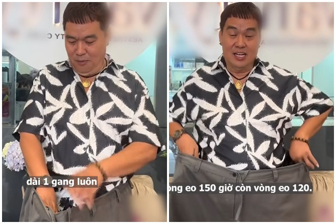 Không nhận ra nghệ sĩ Hoàng Mập với ngoại hình gây sốc nhờ giảm 43kg