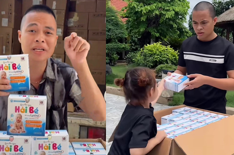 Mẹ Hải Dương kể sự bất thường sau khi cho con uống siro ăn ngon Hải Bé, nói lý do lên mạng mua đồ cho con