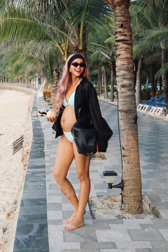 HHen Niê lộ bụng bầu vượt mặt ở tháng thứ 5 phản hồi trước nghi vấn sinh đôi