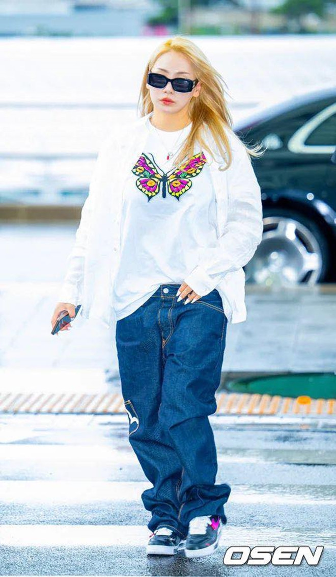 Phong cách sân bay chất lừ của CL 2NE1 HanBin Tempest khi đổ bộ Việt Nam