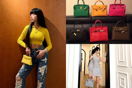 'Cún Bông' Vũ Hồng Phúc sở hữu BST túi Hermès triệu đô chẳng kém Ngọc Trinh trước khi bị bắt