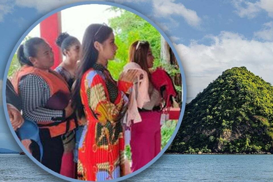 Hòn đảo bí ẩn hình bầu ngực hút khách nữ tới cầu tình duyên