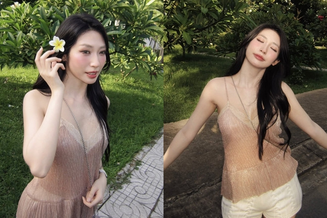 Khổng Tú Quỳnh khoe vẻ đẹp bị thời gian bỏ quên