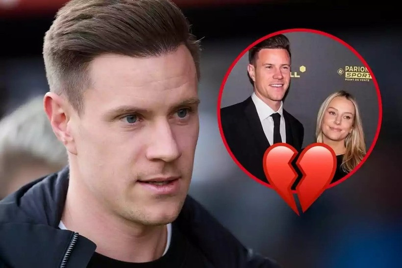 Ter Stegen đau đớn khi phát hiện bị vợ cắm sừng.