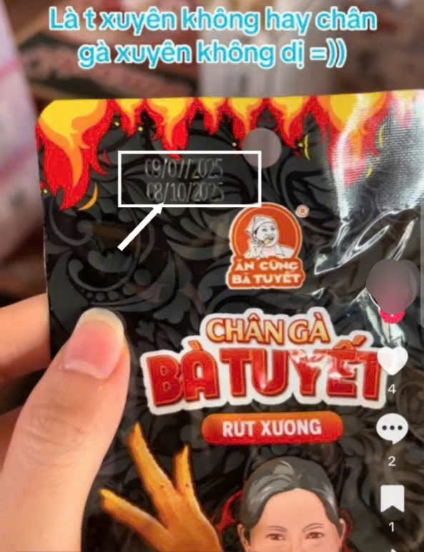 Ăn Cùng Bà Tuyết và loạt lùm xùm về chất lượng trước khi giải thể: Liên tục phát hiện “vật thể lạ”, ngày sản xuất đến từ… tương lai- Ảnh 2.