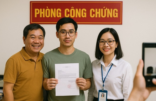 Từ 1/7, người dân đi công chứng phải chụp ảnh cùng công chứng viên