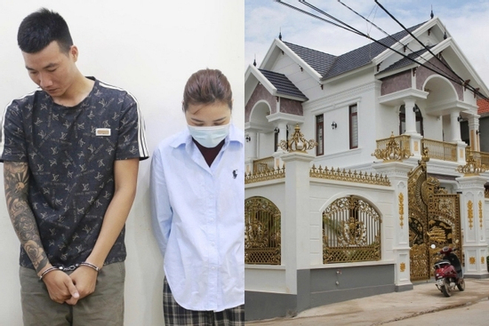 Hàng trăm cảnh sát vây bắt nhóm lừa đảo, hình ảnh nhà của đối tượng cầm đầu gây chú ý