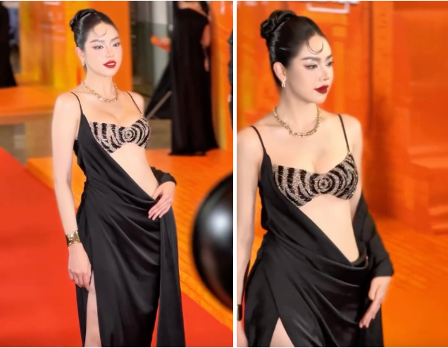 Hoa hậu Thanh Thủy bị chê thảm họa thời trang vì mặc khó hiểu lên đồ như đi chợ