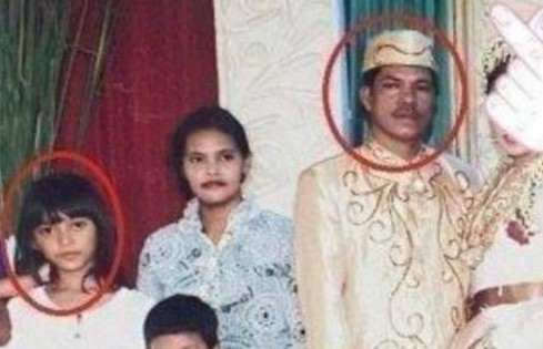 Xem lại ảnh, cô gái 'sốc nặng' khi phát hiện từng dự đám cưới của chồng khi mới 9 tuổi