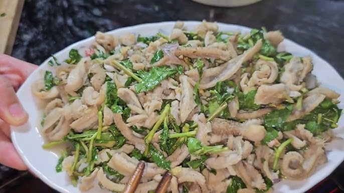 Dạ dày xào với loại rau này đảm bảo giòn ngon sần sật - Ảnh 4.