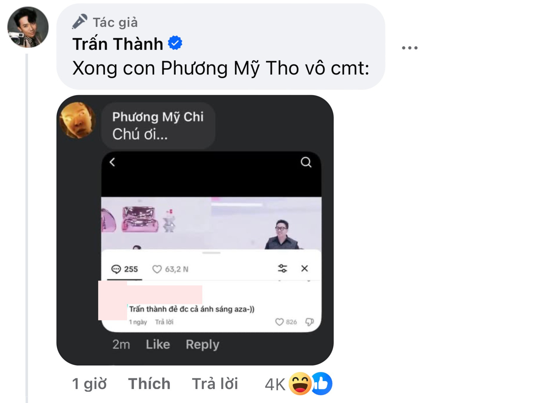 Trấn Thành chỉnh lưng 1 đàn em Vbiz vì xưng hô vạ miệng đáp trả thế nào mà nam MC câm miệng