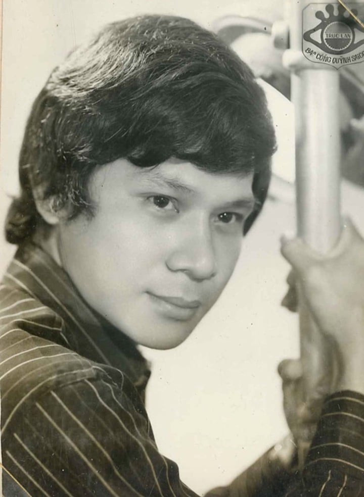 Nghệ sĩ Phương Bình thời trẻ.