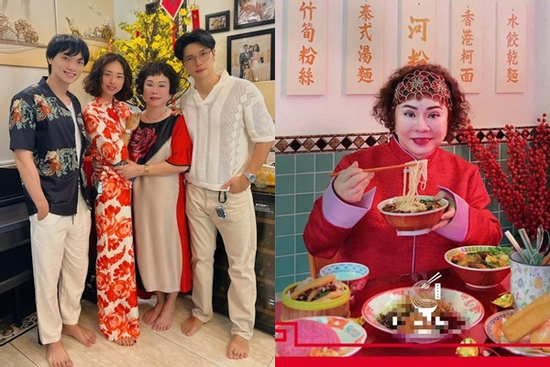 Thân thế mẹ ruột kín tiếng định cư ở Na Uy của Ngô Thanh Vân