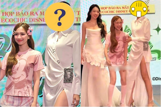 Hòa Minzy như 'người kiến' khi đứng cạnh hoa hậu có chiều cao khủng nhất Việt Nam