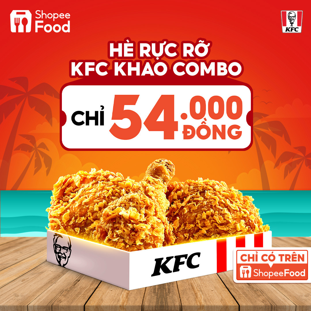 Tháng 6 'Rực Lửa': Đặt Shopeefood, Tận Hưởng ‘6.6 Siêu Tiệc Giữa Năm’ Spf_Kfc (1).Jpg