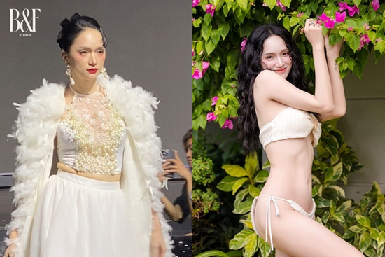 Hương Giang lộ 'bé mỡ' khác xa hình tự đăng