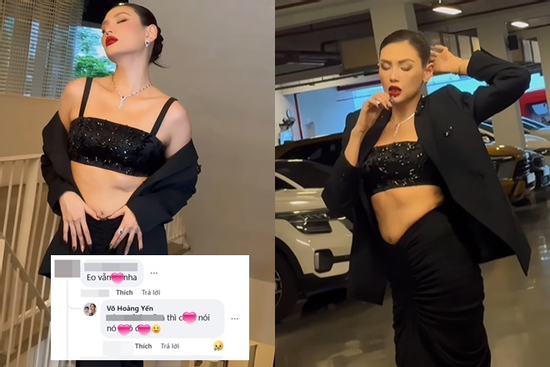 Phản ứng của Võ Hoàng Yến khi bị 'miệt thị ngoại hình' kém duyên sau sinh