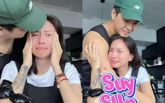 Ngô Thanh Vân ôm chồng khóc nức nở, suy sụp trên hành trình tìm con