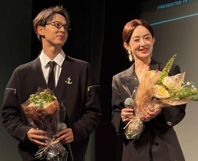 Hình ảnh xuống sắc khó nhận ra của Triệu Lệ Dĩnh