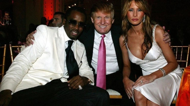'Trùm Tình Dục' Diddy': Từ Biểu Tượng Âm Nhạc Đến Chuỗi Bê Bối Chấn Động Dư Luận Ảnh 5 Sean Và Donald Trump.jpg