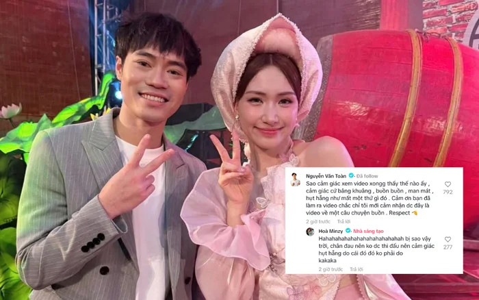 Khoe được tặng túi hiệu trăm triệu Hòa Minzy buột miệng lộ mối quan hệ thật với Văn Toàn