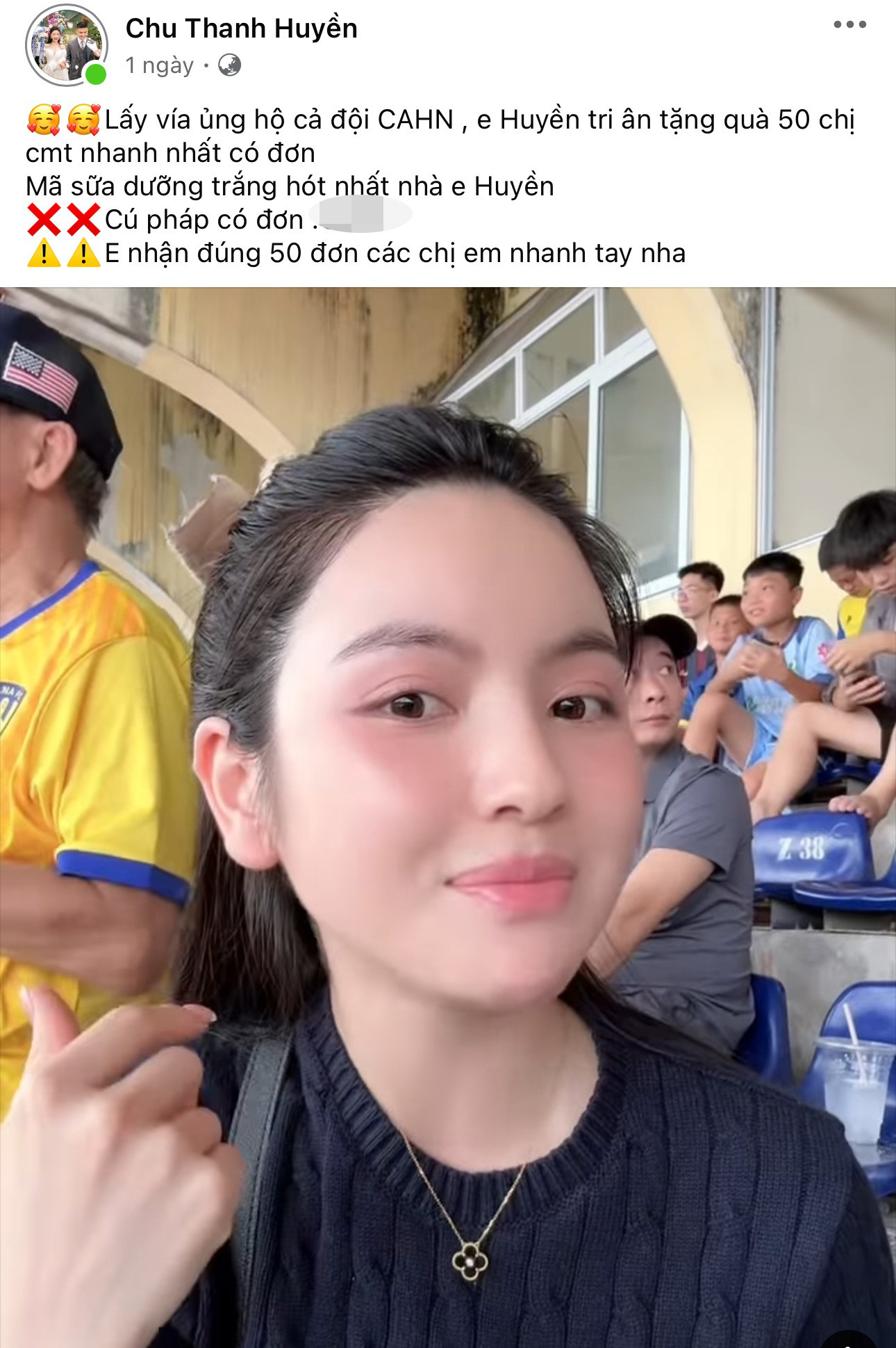 Chu Thanh Huyền bị chỉ trích vì lợi dụng độ nổi tiếng của Quang Hải để quảng cáo bất chấp