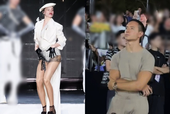 Kim Lý bị soi phản ứng khi chứng kiến Hồ Ngọc Hà lên đồ 'nóng mắt'