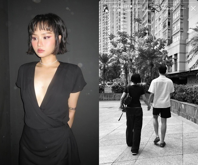 Giữa tin đồn sắp kết hôn Miu Lê bị soi ở biệt thự của bạn trai thiếu gia