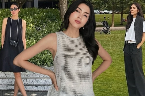 Hà Tăng diện đi diện lại 1 kiểu giày mà vẫn đẹp chuẩn style 'old money'