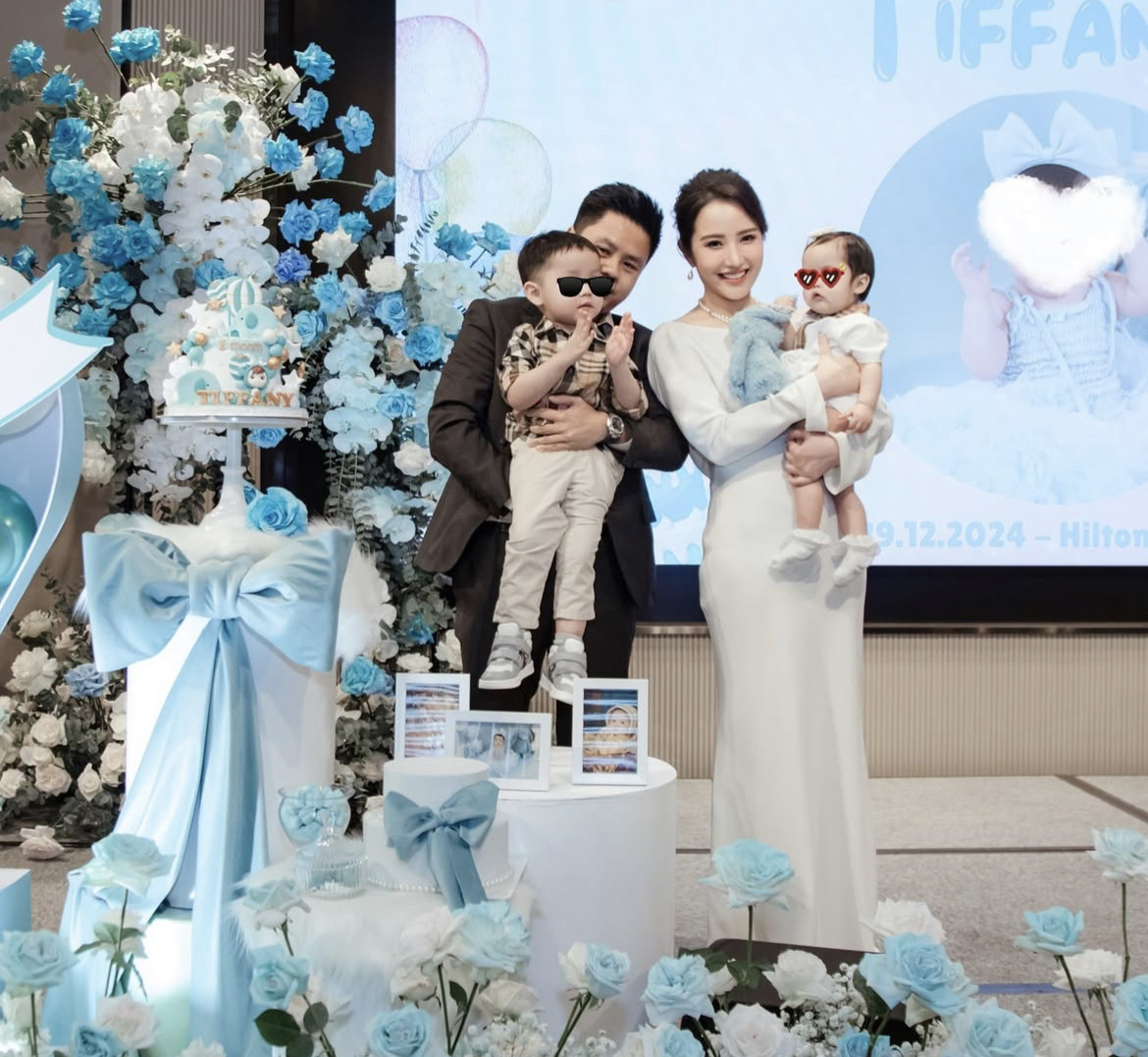 Vợ thiếu gia Phan Thành hiếm hoi lộ diện nhan sắc thật khiến nhiều người ngỡ ngàng