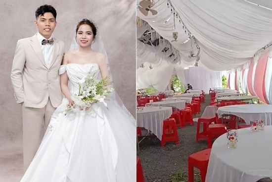 Sát giờ nhập tiệc, cỗ cưới vẫn chưa đến, cô dâu Quảng Trị lo sốt vó và cái kết