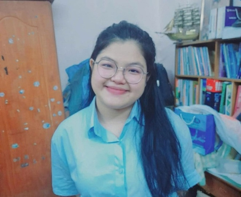 Thái An luôn duy trì học từ 20h - 23h đêm. Ảnh: Lao động