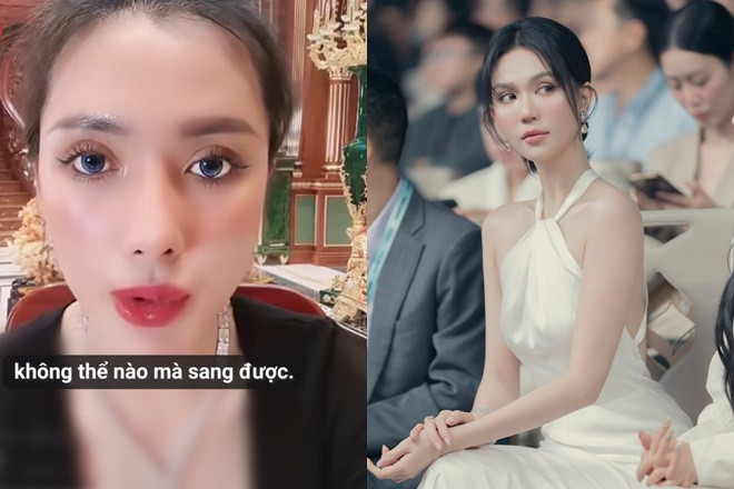 Clip Ngọc Trinh thái độ ra mặt khi bị hỏi về Ngân Collagen người thẳng thừng chê cô Mũi tẹt không sang