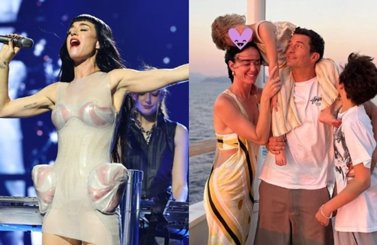 Xót xa cảnh Katy Perry kìm nén, cố không khóc giữa lúc chia tay Orlando Bloom