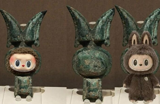 Cổ vật bằng đồng niên đại 2.200 năm bỗng nổi tiếng nhờ giống Labubu