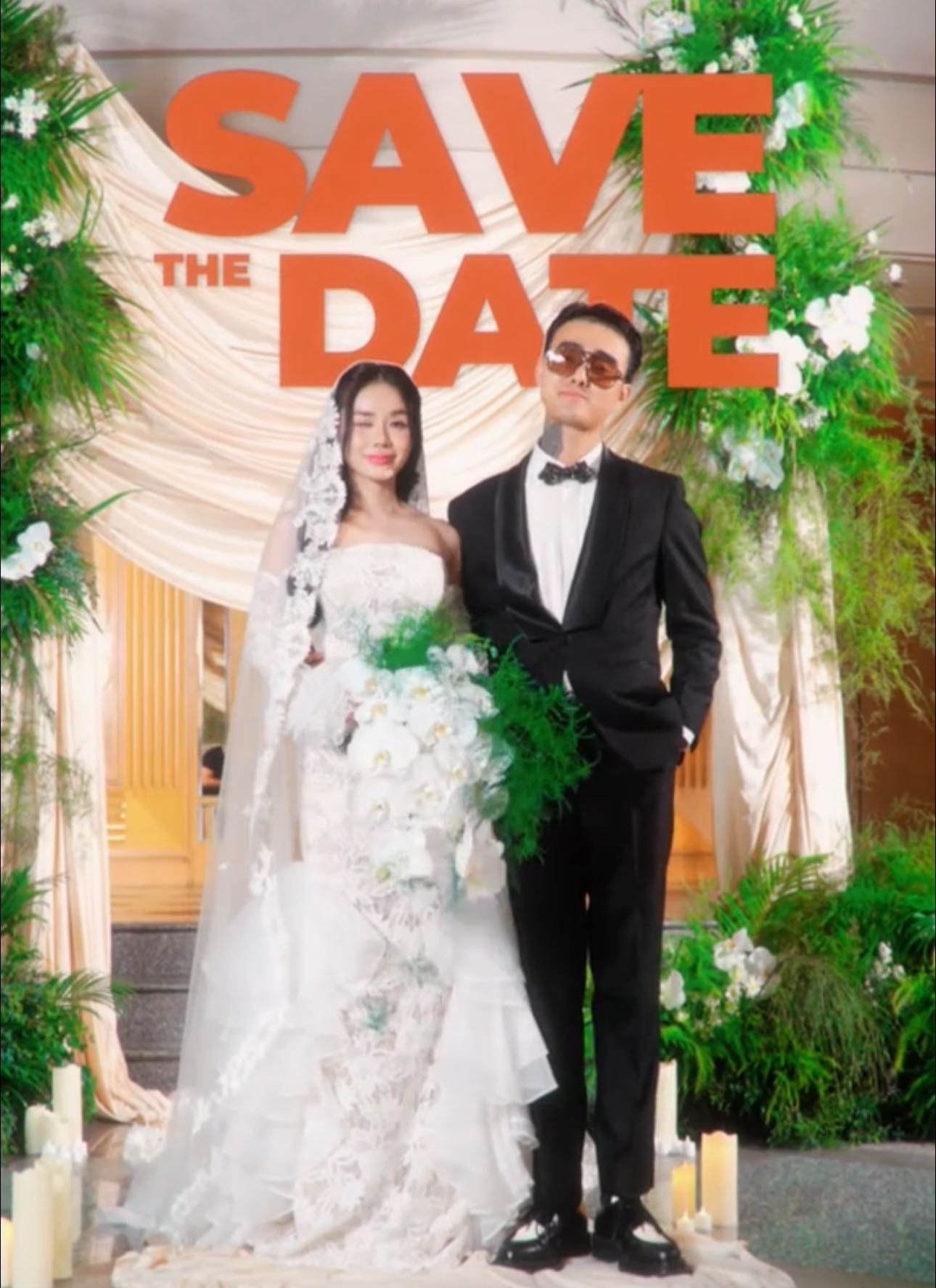 Sau thiệp cưới màu đen Đạt G Cindy Lư tiếp tục gây tranh cãi vì quy định trong lễ cưới