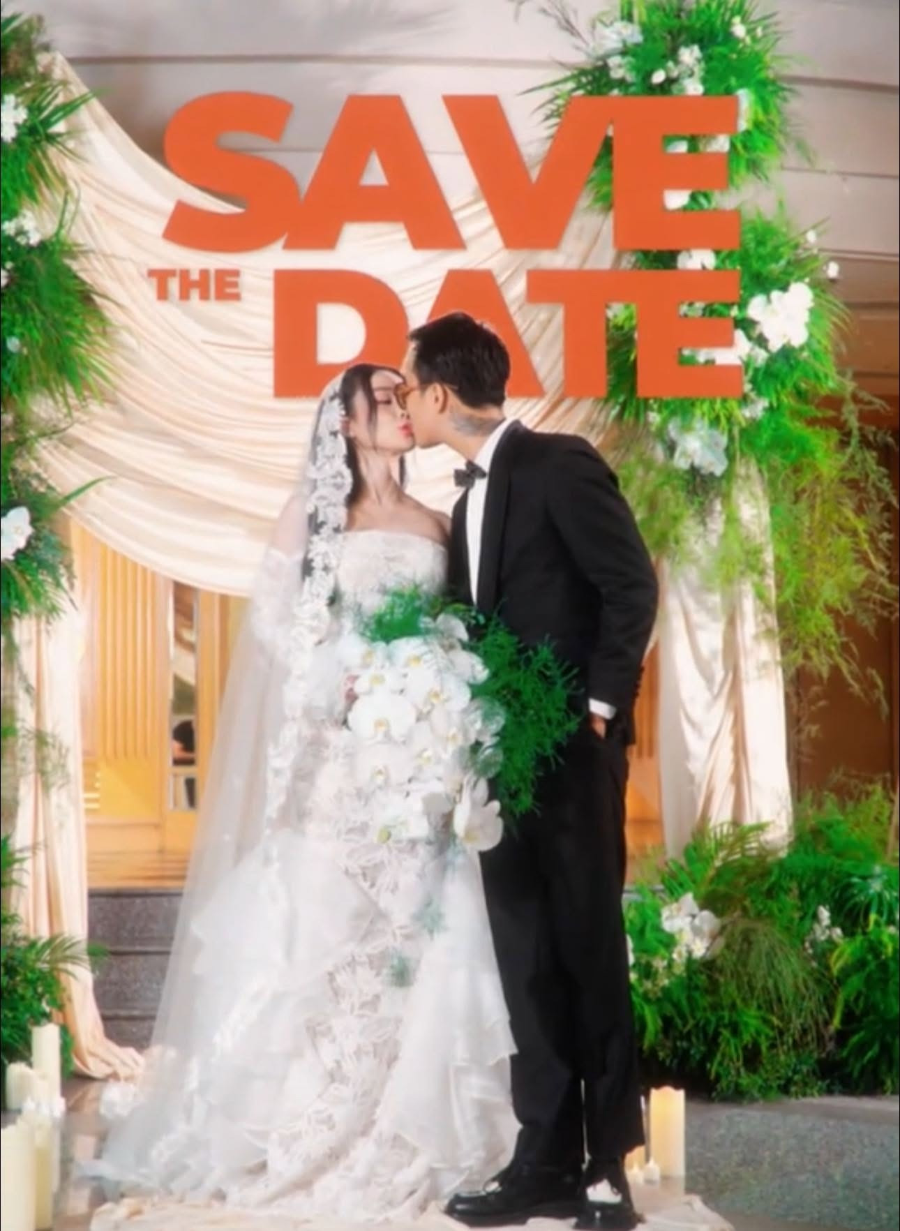 Sau thiệp cưới màu đen Đạt G Cindy Lư tiếp tục gây tranh cãi vì quy định trong lễ cưới