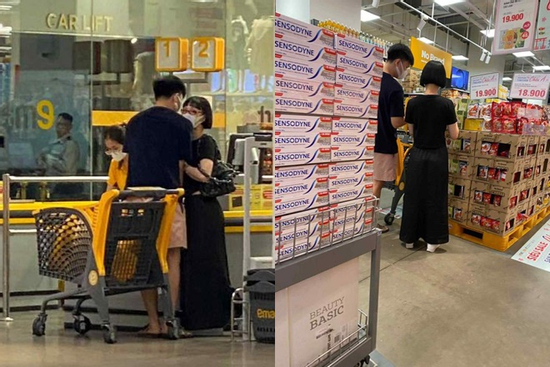 'Tóm gọn' Miu Lê và bạn trai tin đồn kém 5 tuổi xuất hiện cực tình tại khu mua sắm